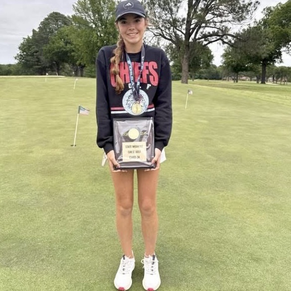 photo of Autumn, 2026 2A Girls State Golf Champion  