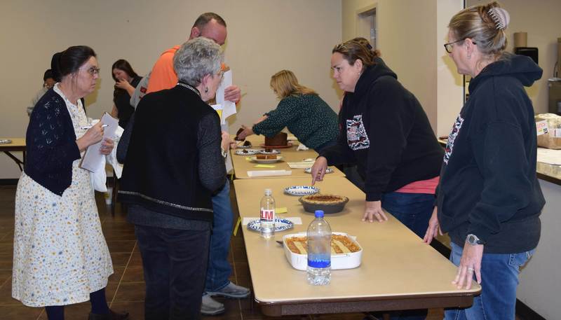 Judges Hager, Jennings, and Schmidt critique Jamie Beisel’s pecan pie