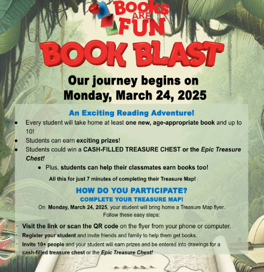 Bookblast begins tomorrow!