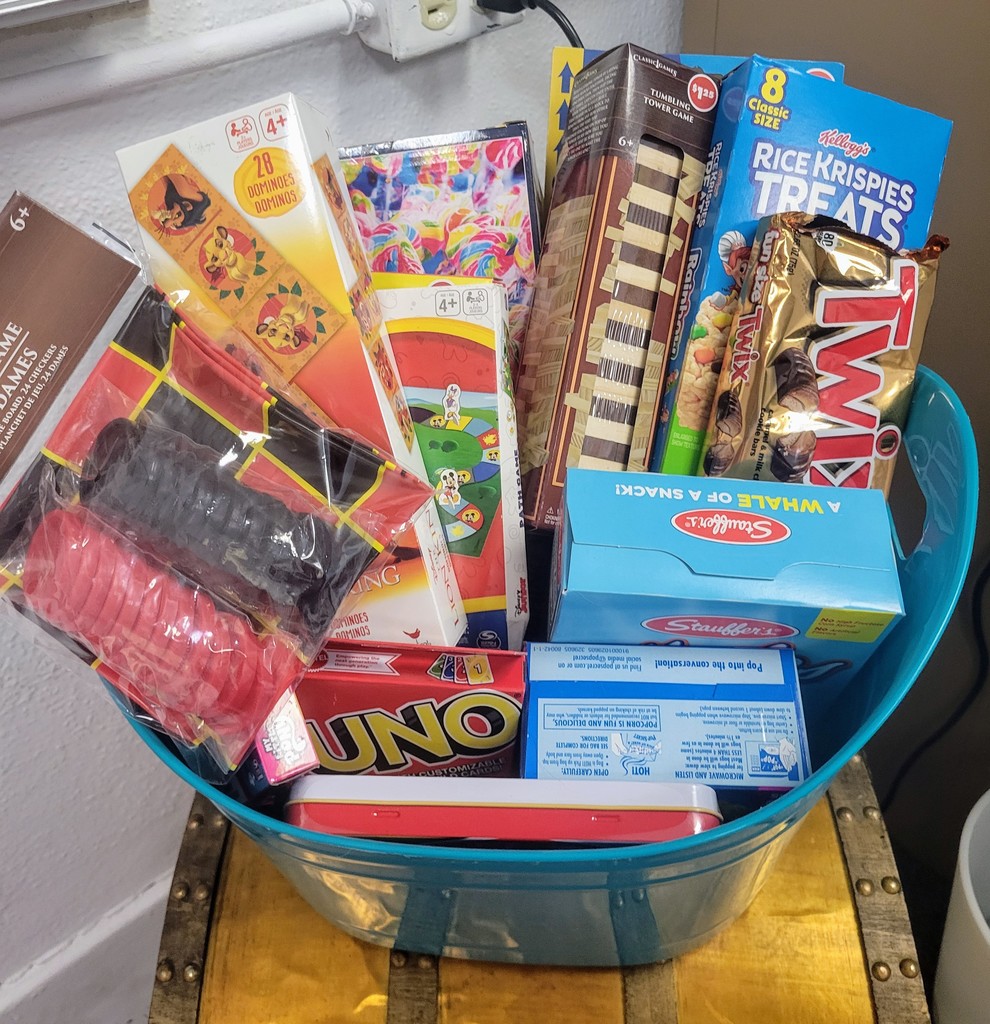 Family Game Night Basket