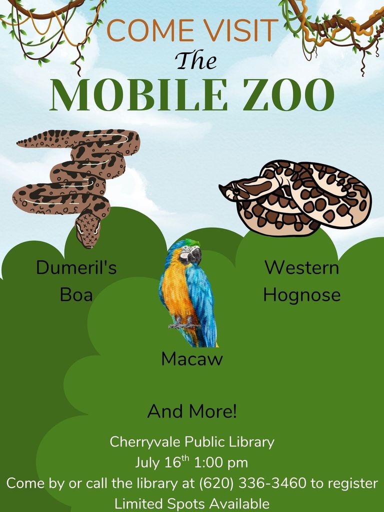 Mobile Zoo July 16th