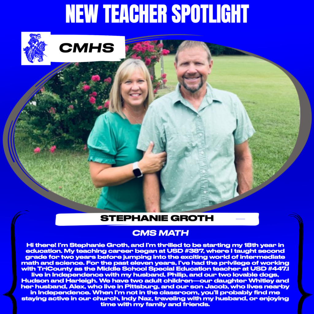 New Teacher Bio - Stephanie Groth
