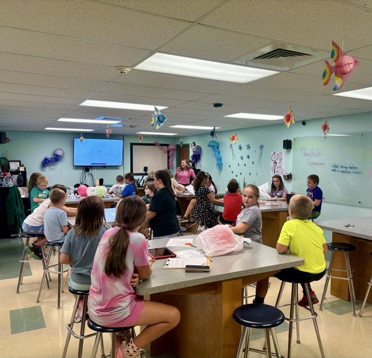Mrs. Thornton’s class and Mrs. Ward’s class