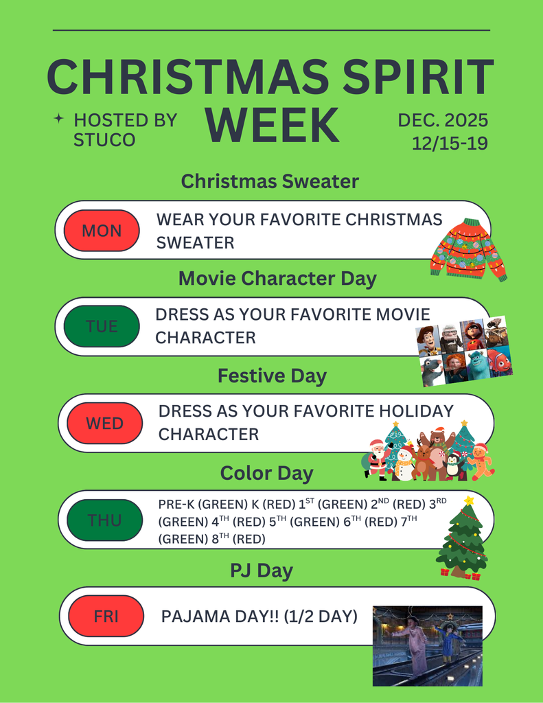 Christmas Spirit Week