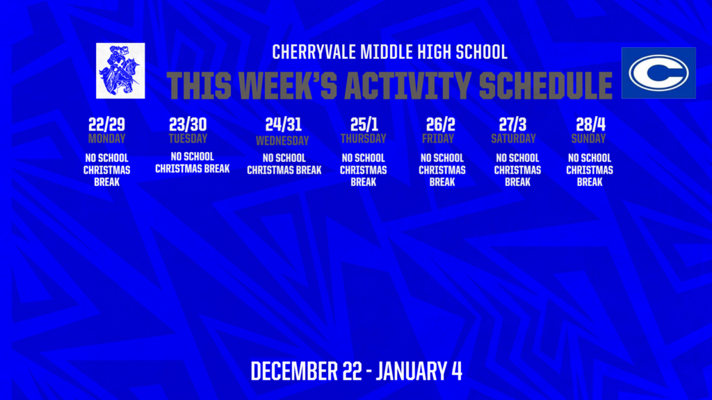 CMHS12-22 1-5 Activities