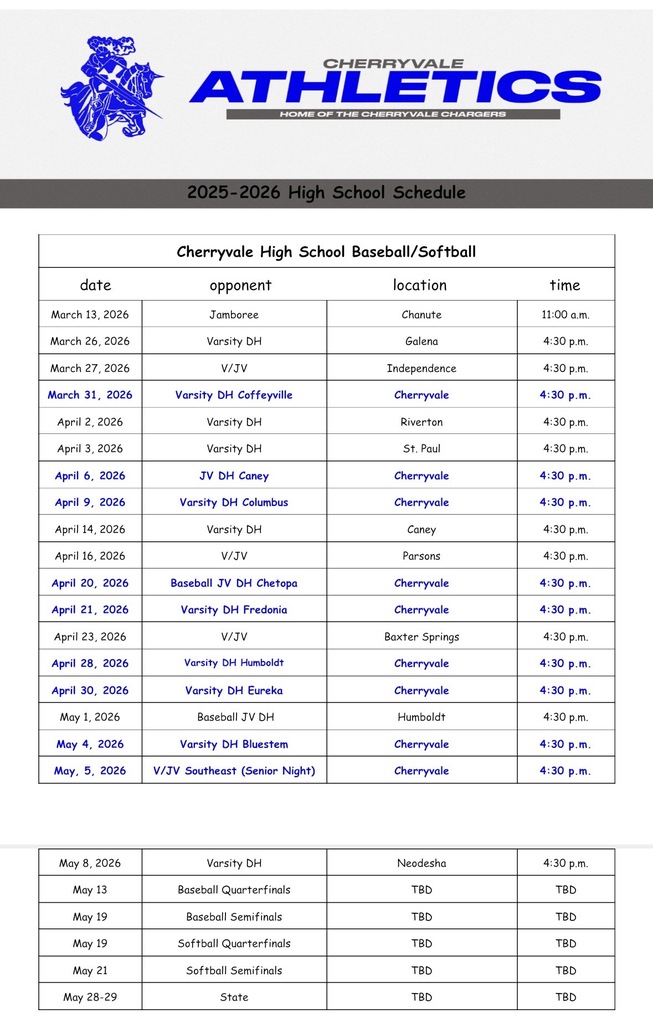 HS Baseball/Softball