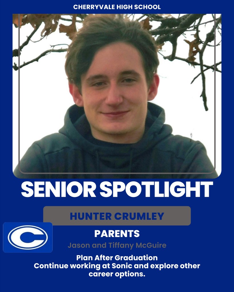 2026 Cherryvale High School Senior Spotlight. Go Chargers