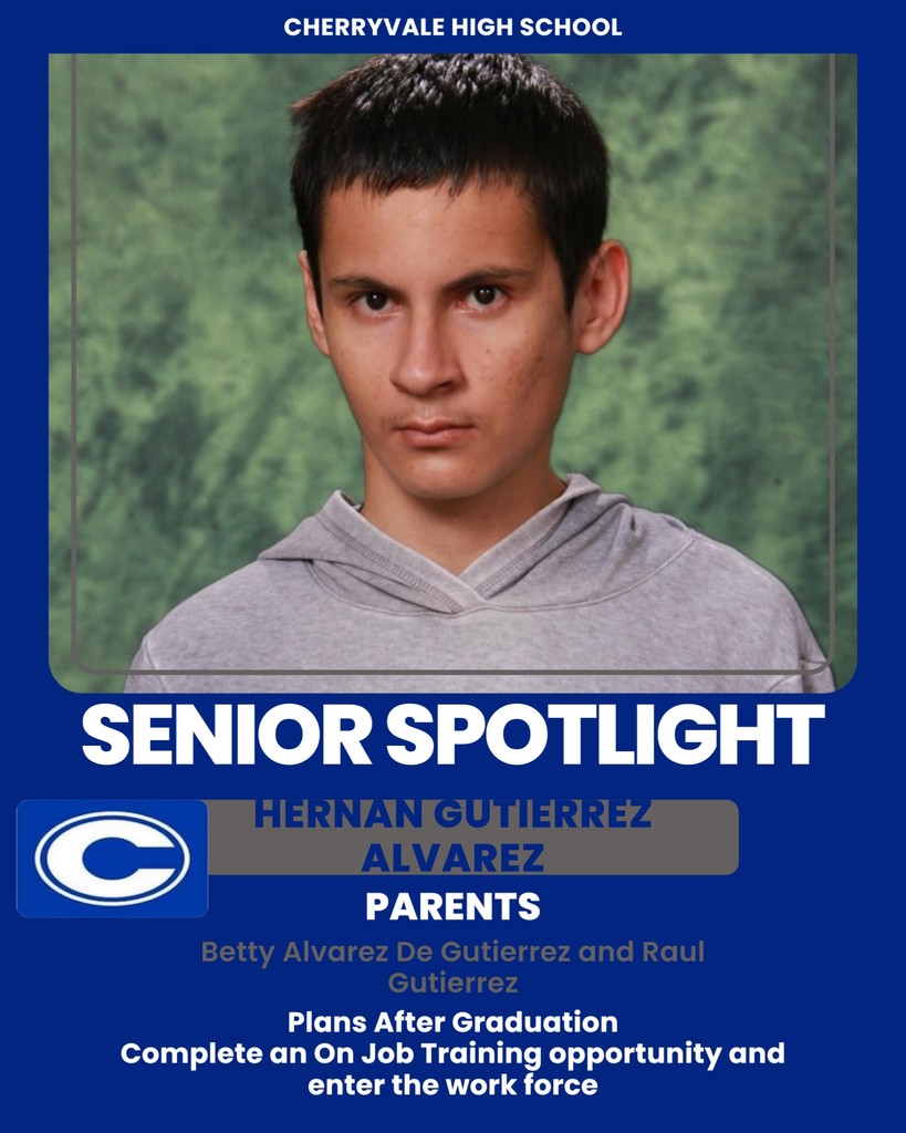 2026 Cherryvale High School Senior Spotlight. Go Chargers