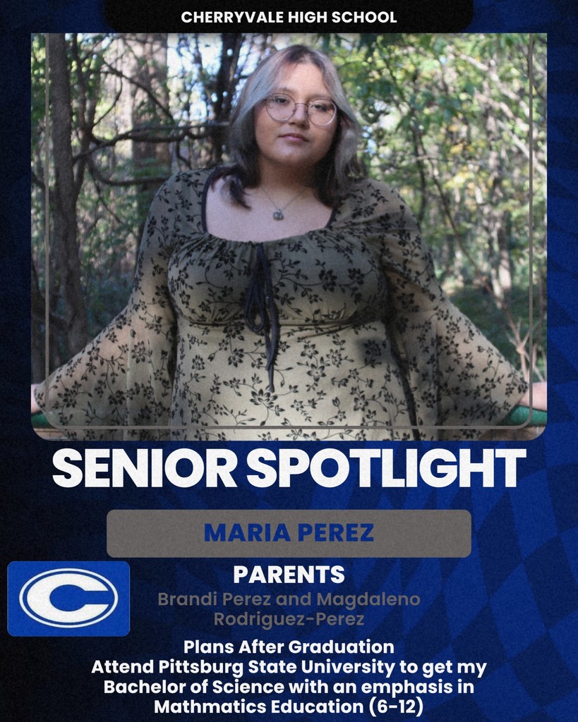 2026 Cherryvale High School Senior Spotlight. Go Chargers