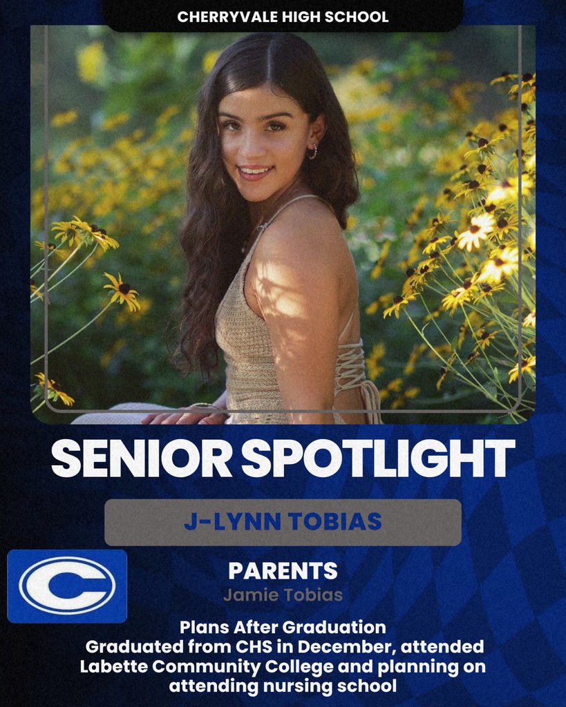 2026 Cherryvale High School Senior Spotlight. Go Chargers