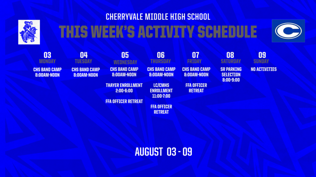 8-3 Announcements