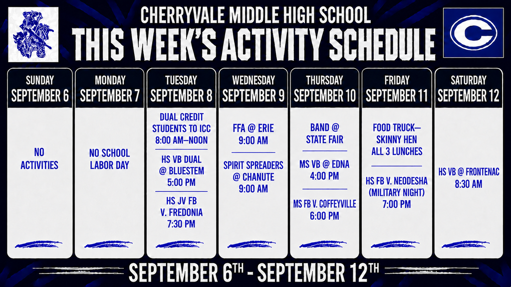 CMHS Announcements