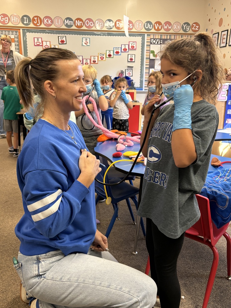 checking Nurse Aimee's heart