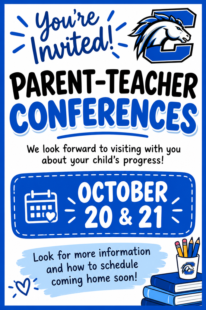 PreK - 4th grade PT conference flyer