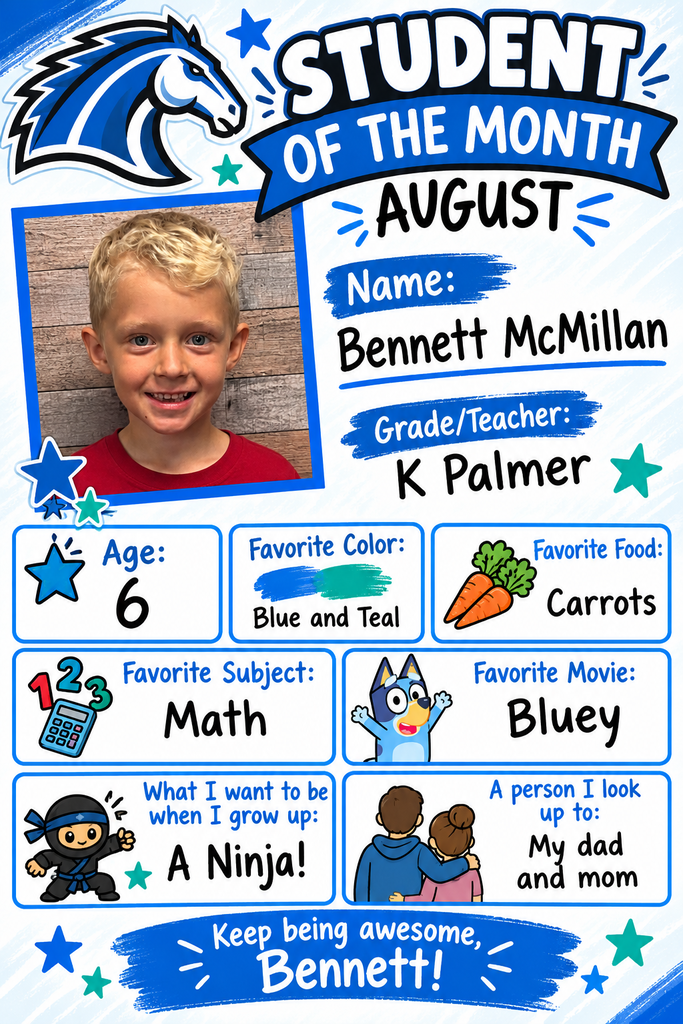 August SOM -Kindergarten