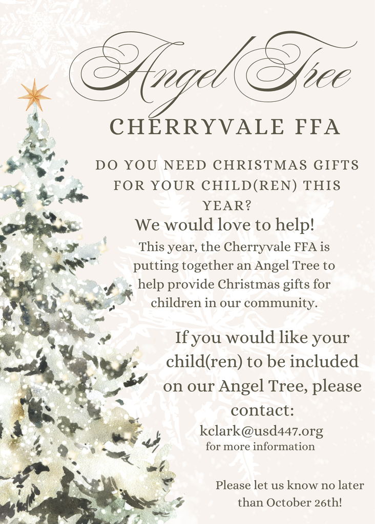 FFA Angel Tree flyer