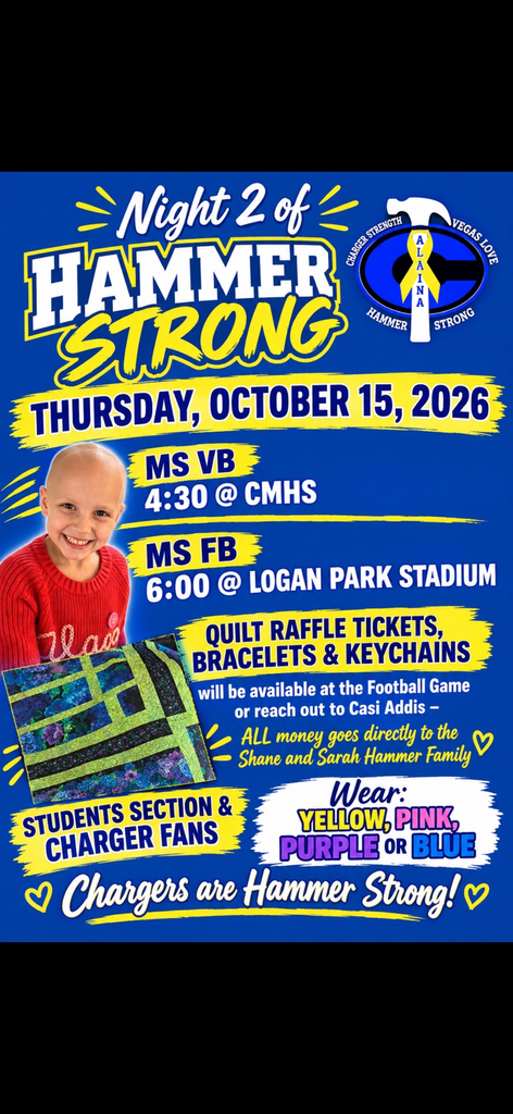 Hammer Strong Fundraiser Poster