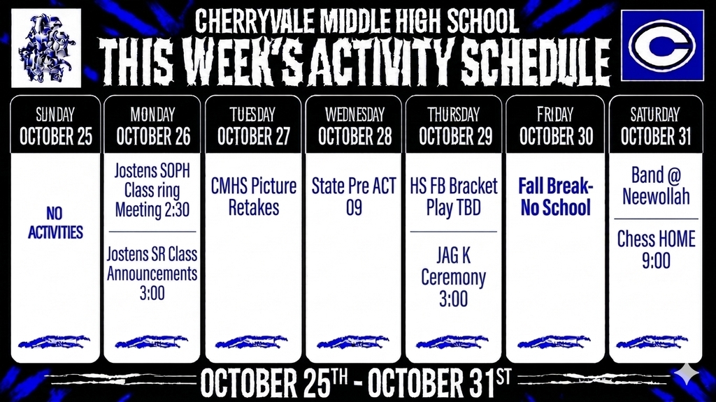 CMHS Announcements