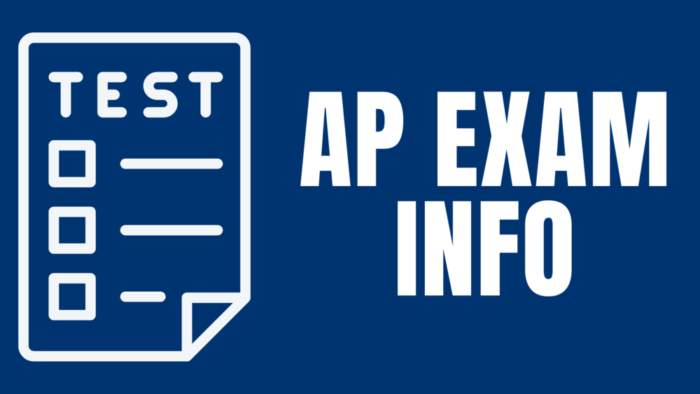 AP Exam Information - See this link for information. https://5il.co/3r9i0
