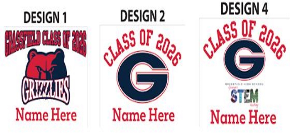 gfh class of 2026 yard sign designs