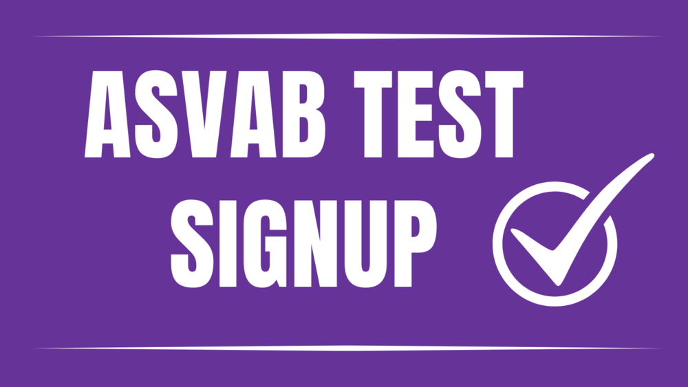 ASVAB Test Signup