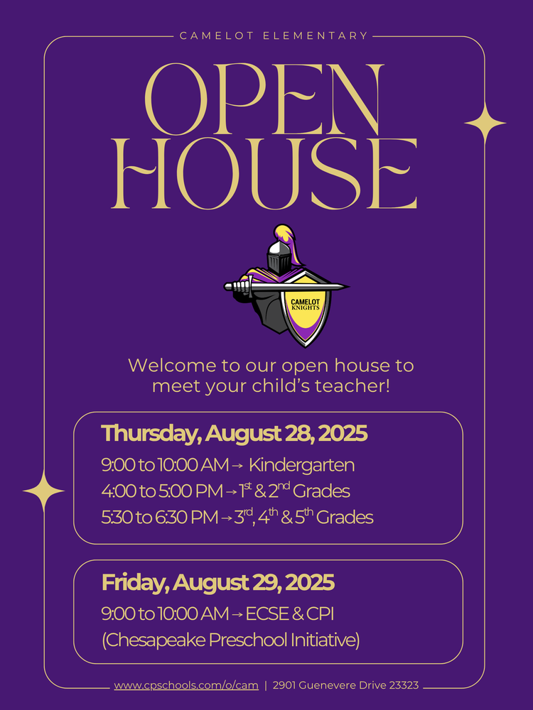 2025 open house flyer