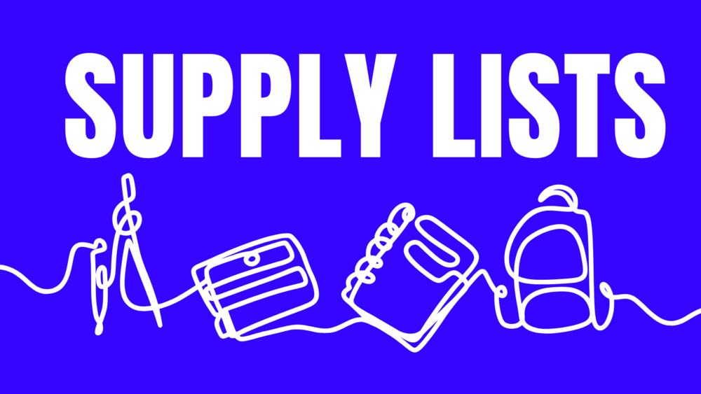 School Supply Lists
