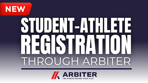 New! Student-athlete registration powered by Arbiter