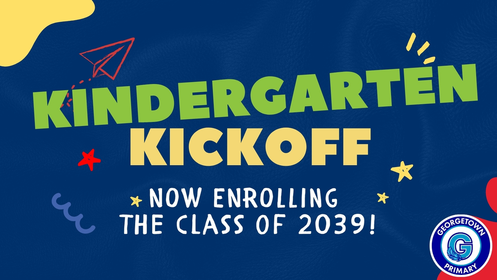 kindergarten kickoff flyer