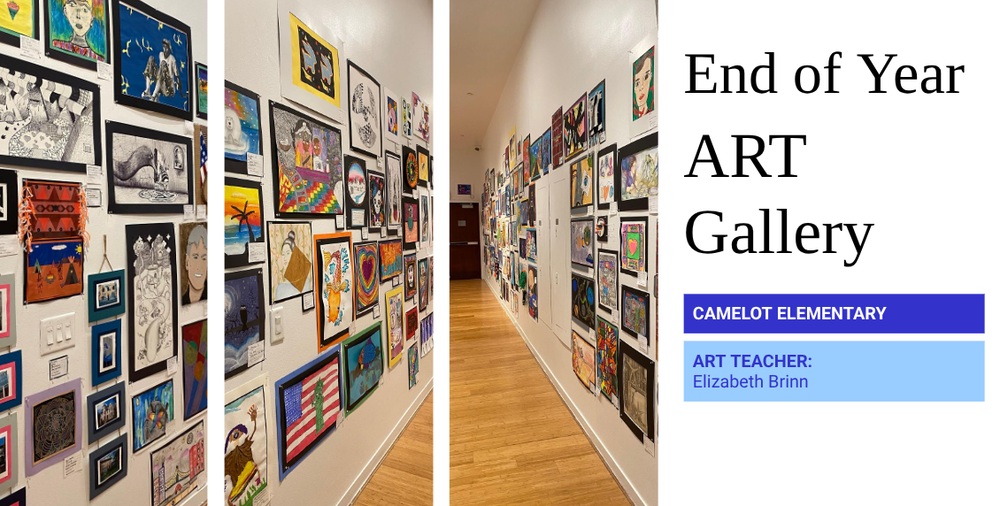 end of Year art gallery
