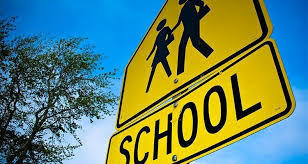 school sign image