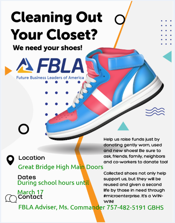 FBLA Shoe Drive