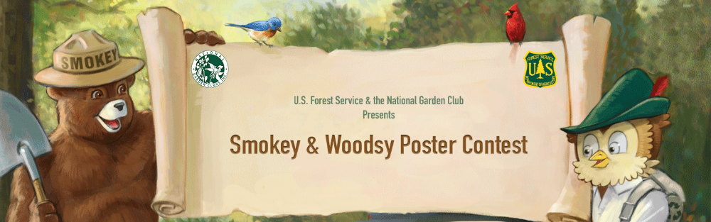 Smokey and Woodsy Poster Contest