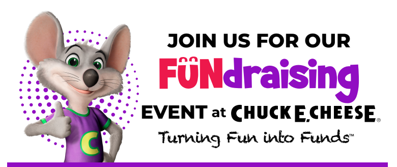 Chuck E cheese fundraising Event for PTA