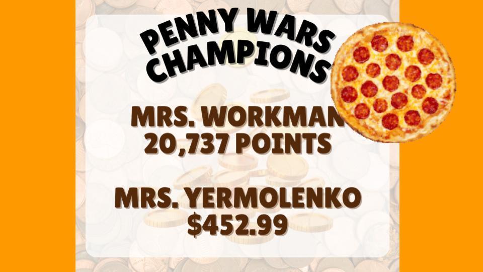 Penny Wars Winners