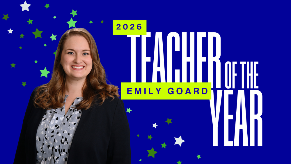 2026 Teacher of the Year - Emily Goard