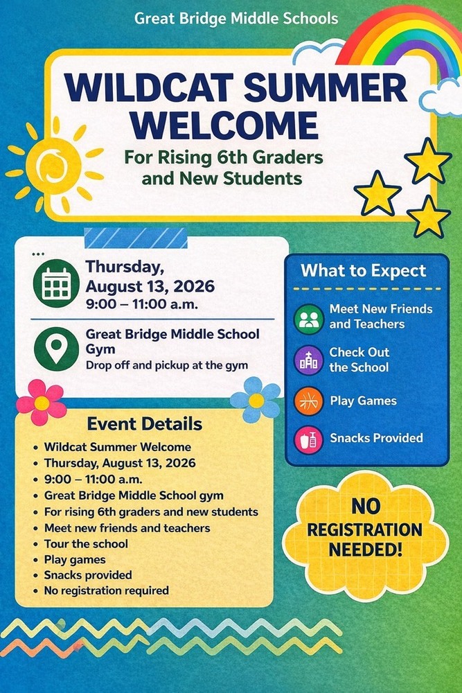 Summer Wildcat 6th grade Course 