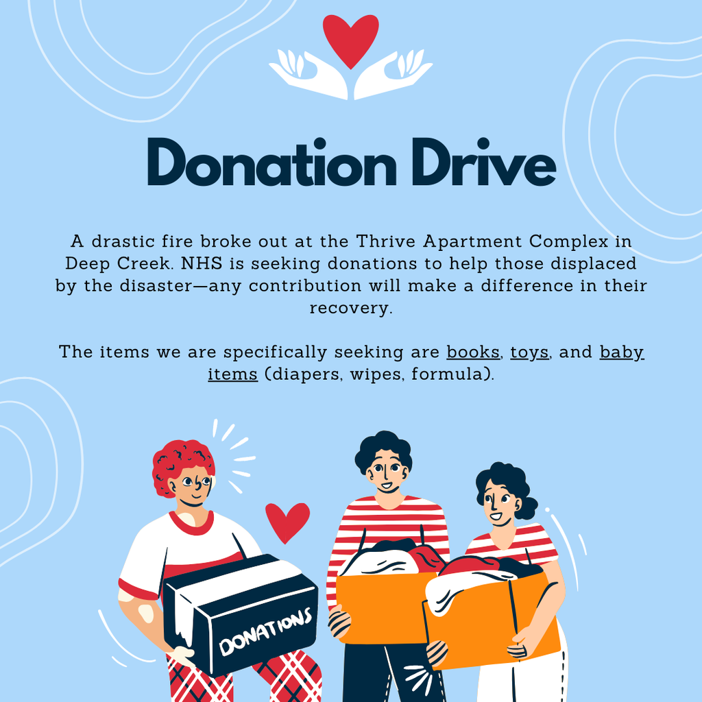 Donation Drive Flyer
