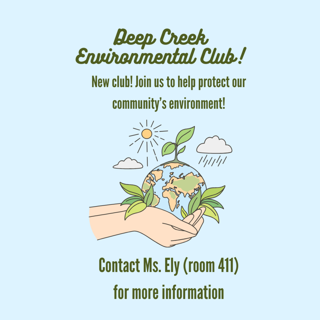 Environmental Club Flyer