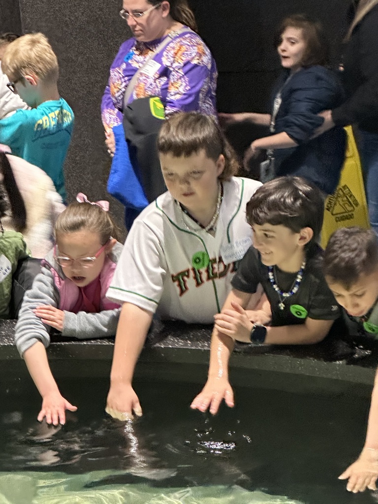 Virginia Aquarium fieldtrip with Mrs. Amos' 3rd grade class