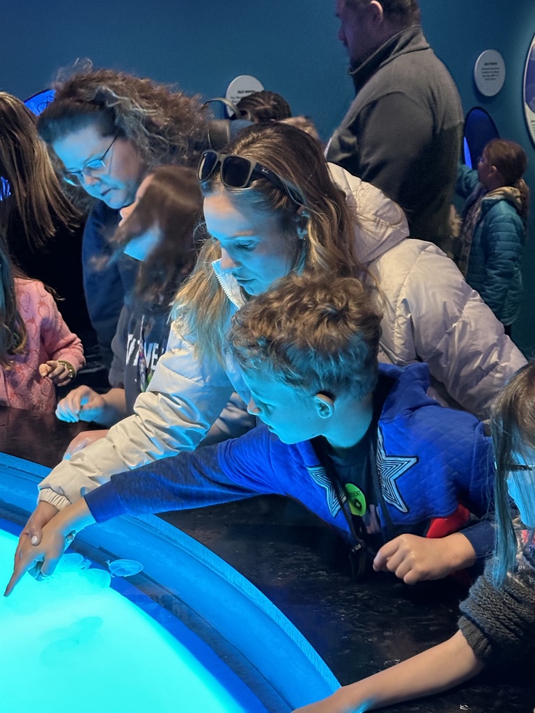 Virginia Aquarium fieldtrip with Mrs. Amos' 3rd grade class