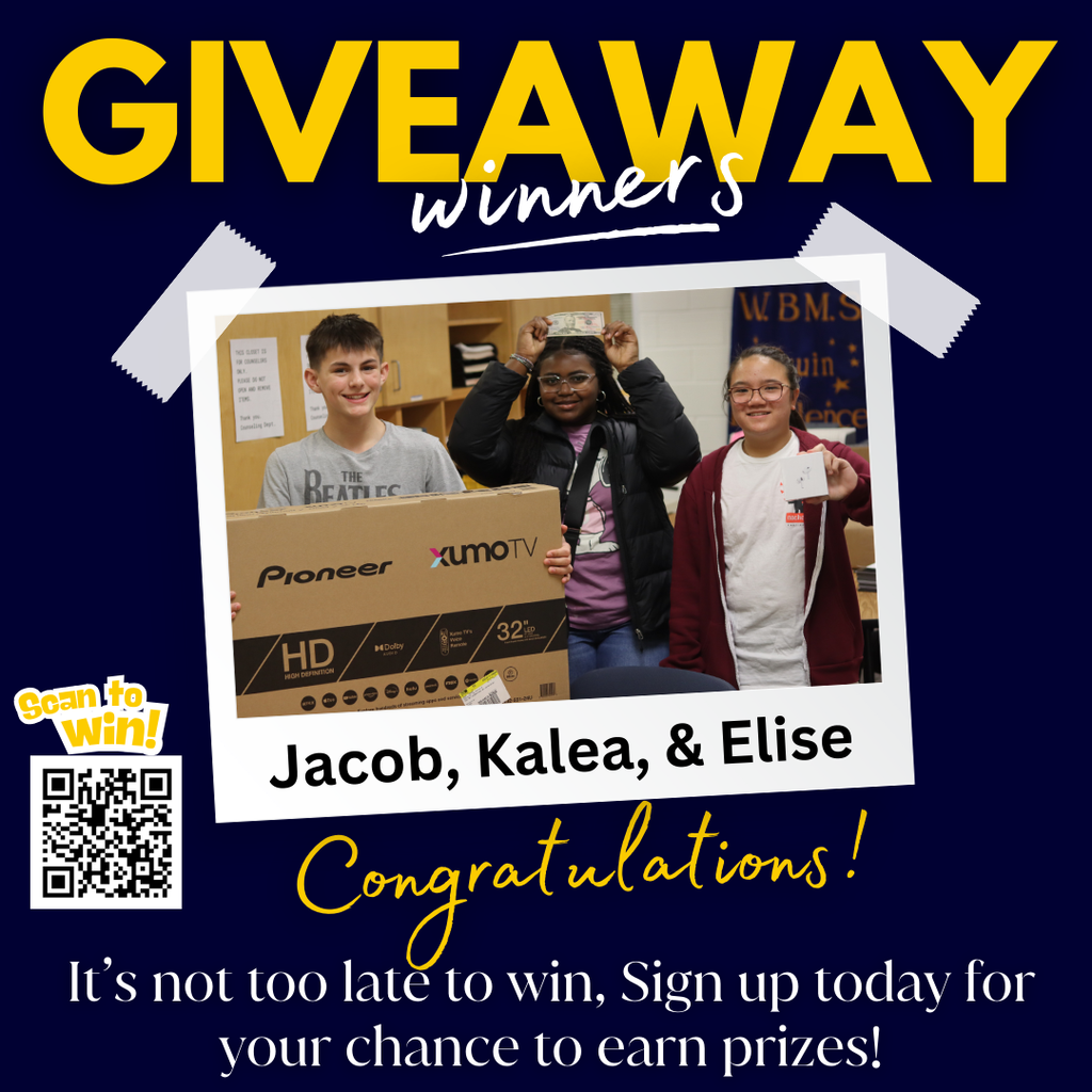 Giveaway Winners