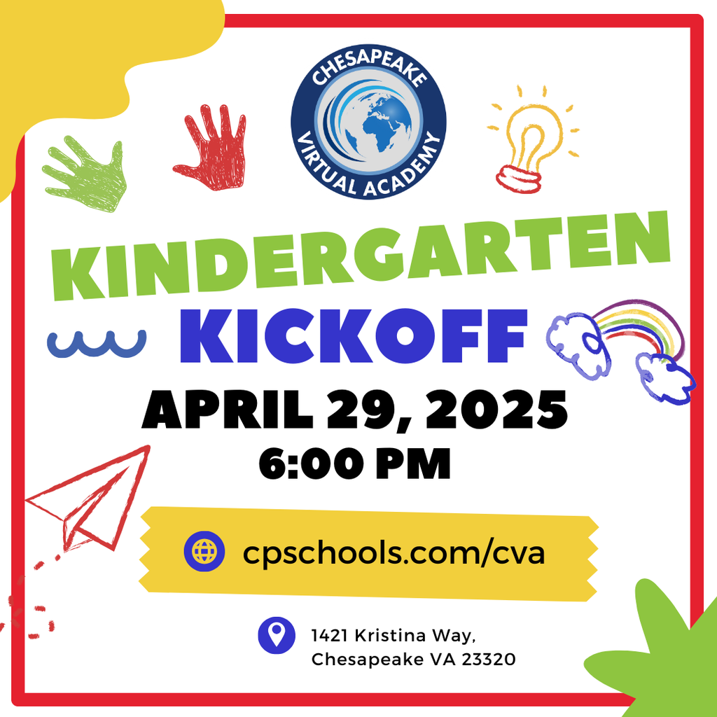 kindergarten kickoff flyer