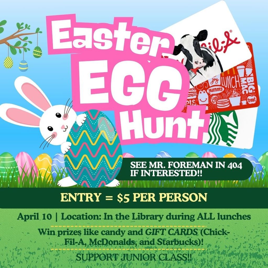 Easter Egg Hunt Flyer