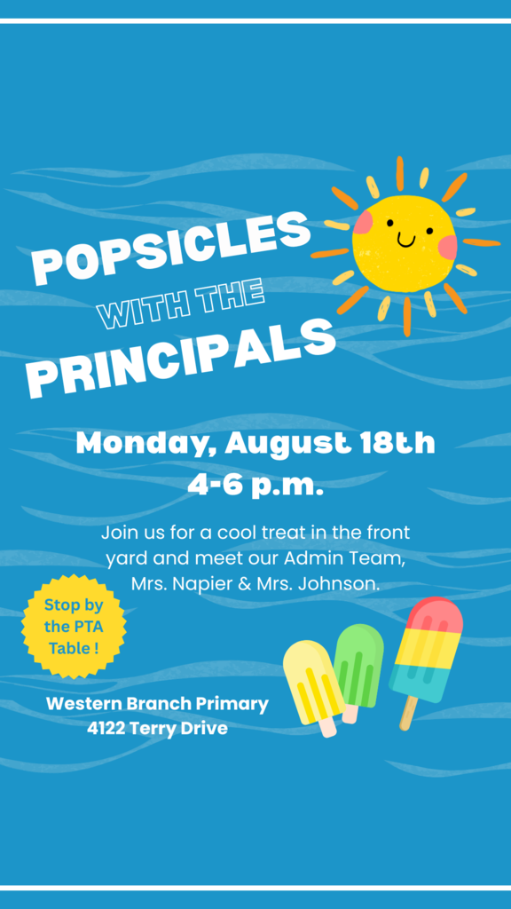 Popsicles with the Principals