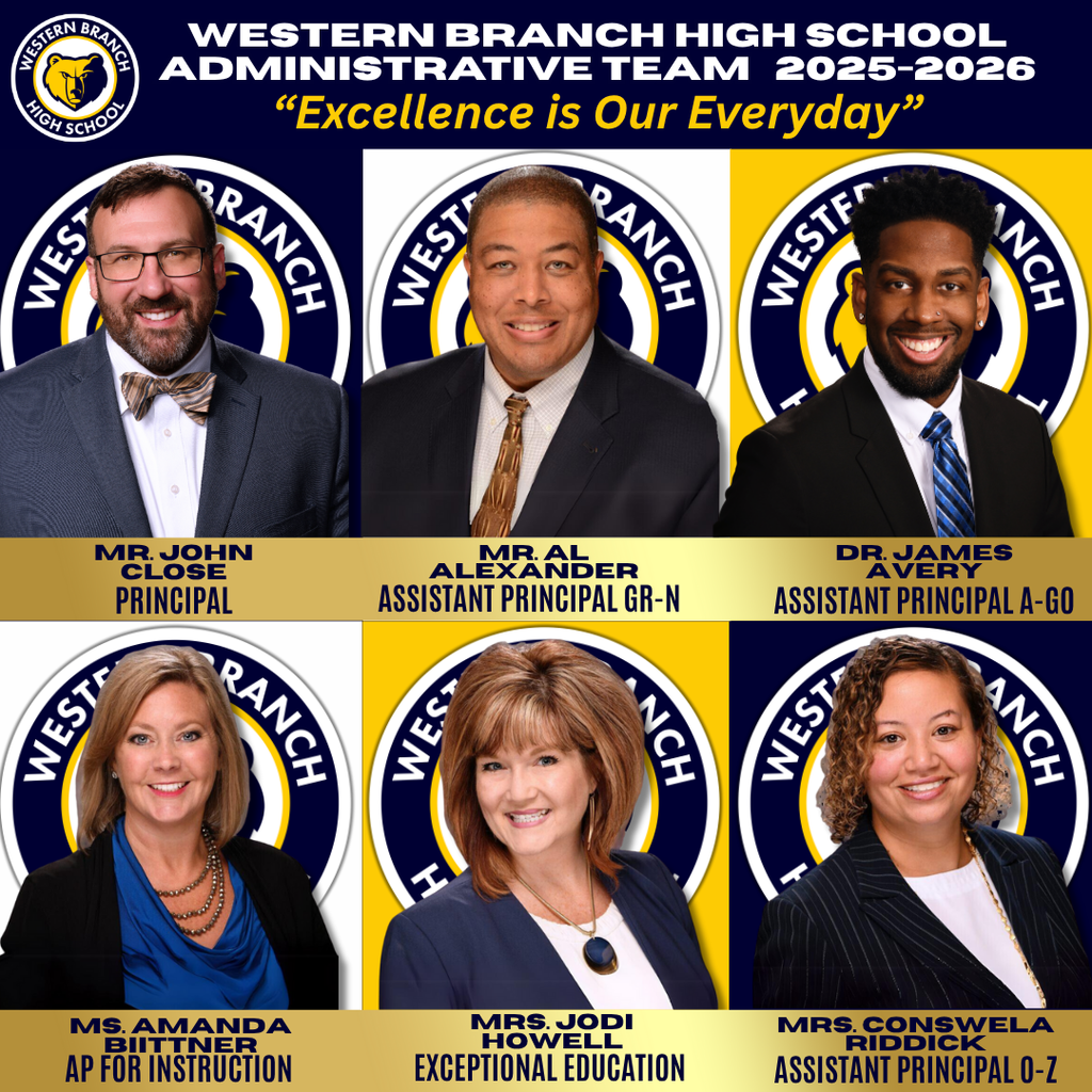 WBH Administrative Team 2025-2026