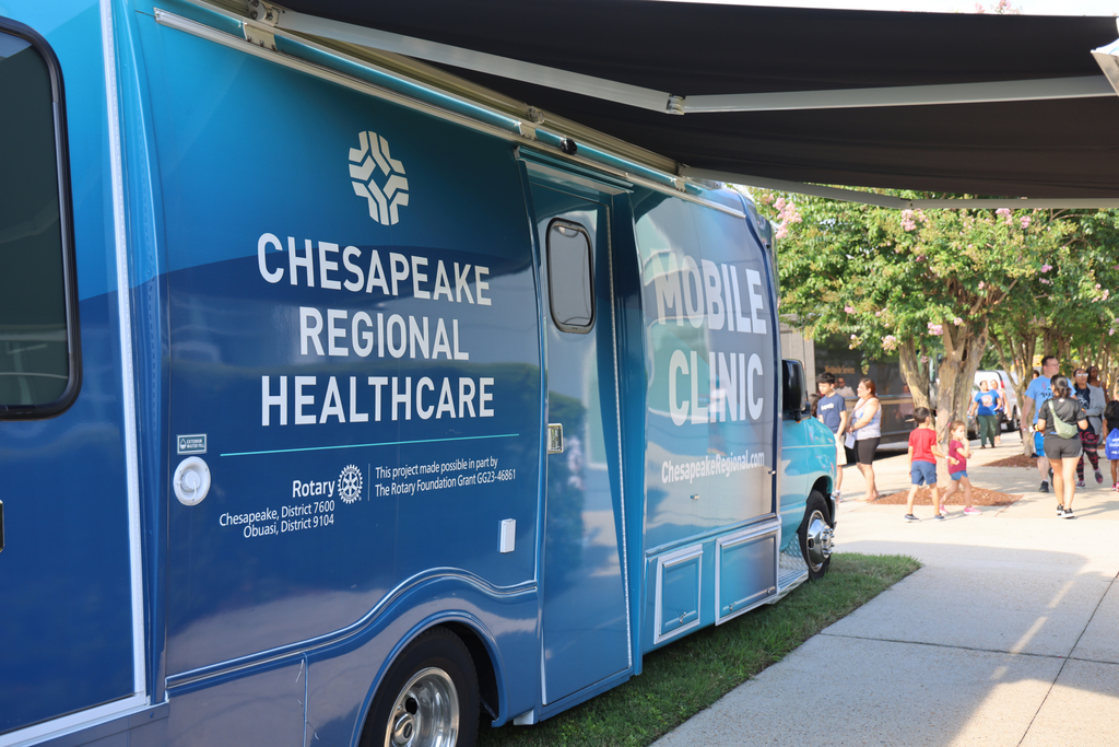 Chesapeake Regional Healthcare mobile clinic