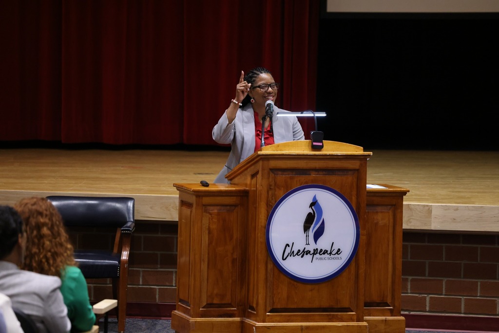 Dr. Joppy giving speech