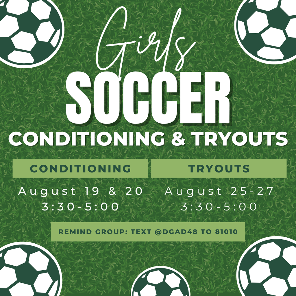 Girls soccer conditioning and tryouts
