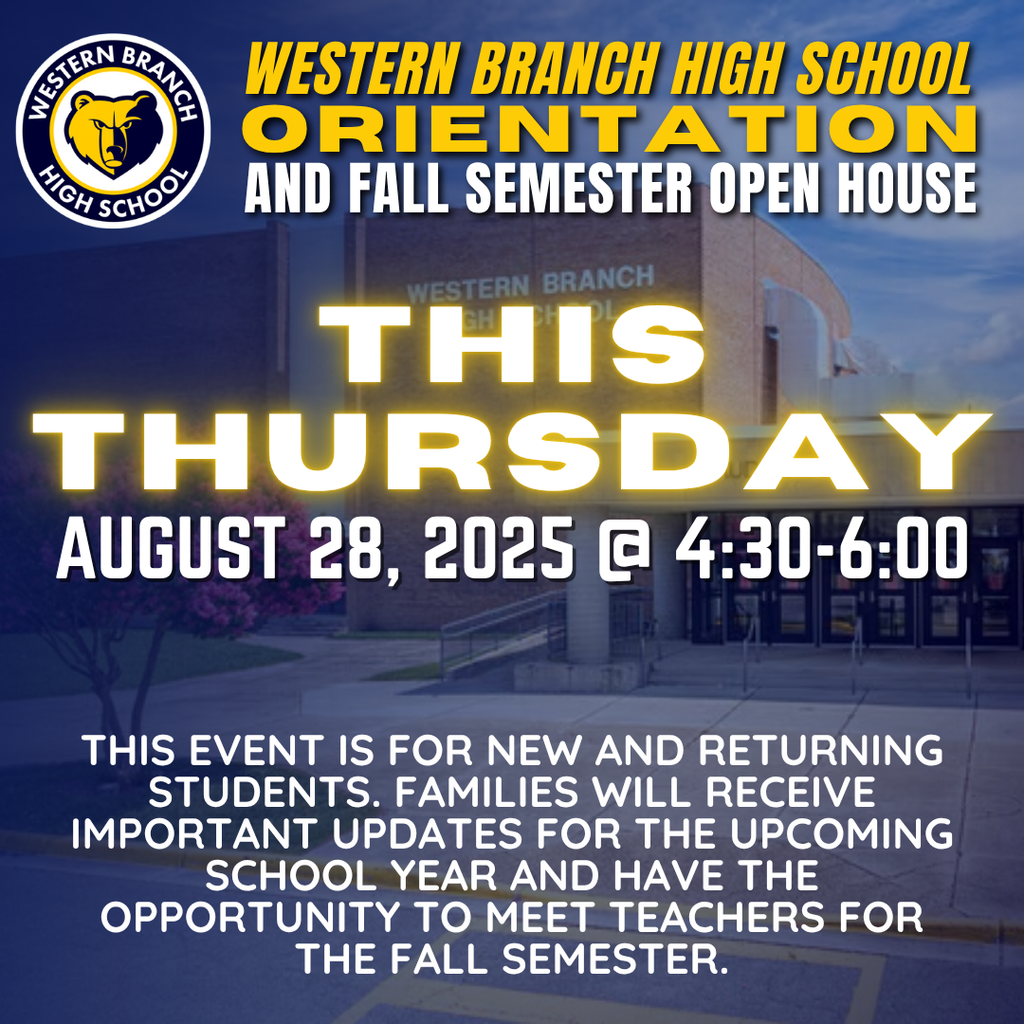 Orientation and Open House this Thursday